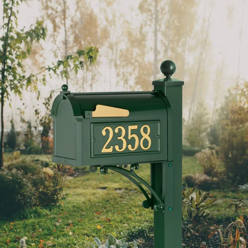 Whitehall Deluxe Capitol Mailbox and Post Package