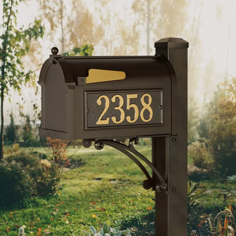 Whitehall Superior Mailbox with Post Package