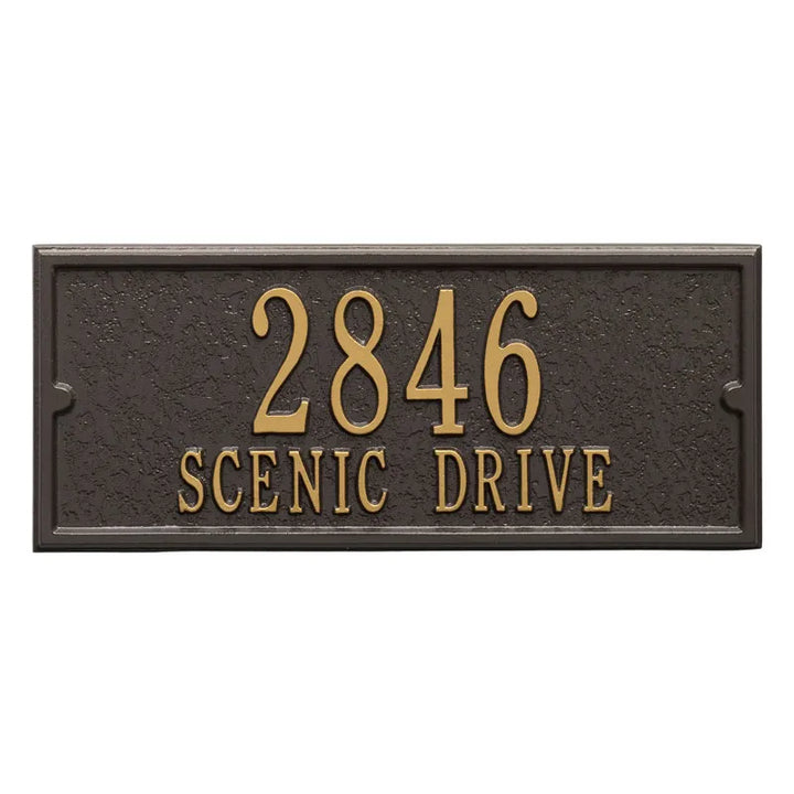 Whitehall Personalized Side Plaques (2)