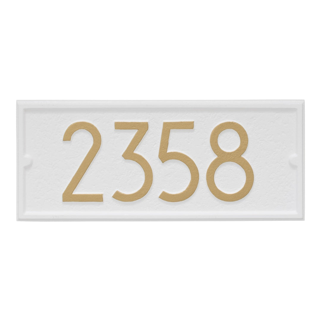 Whitehall Modern Mailbox Side Plaque