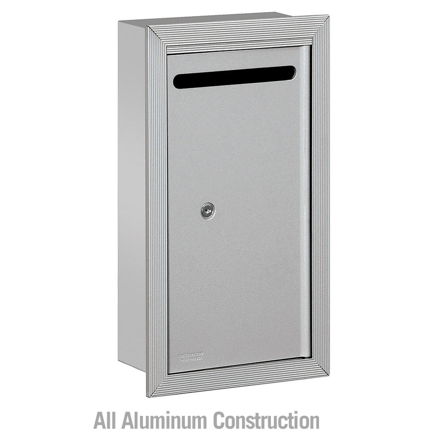 Salisbury Industries Slim Letter Box - Recessed Mounted