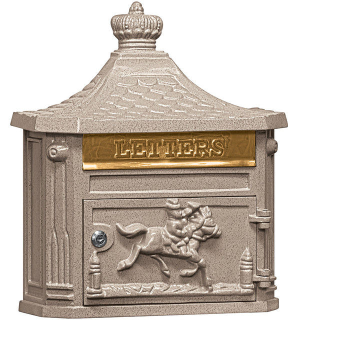 Salisbury Industries Victorian Wall Mounted Residential Mailbox; 4460
