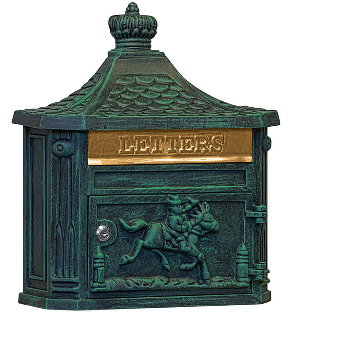 Salisbury Industries Victorian Wall Mounted Residential Mailbox; 4460
