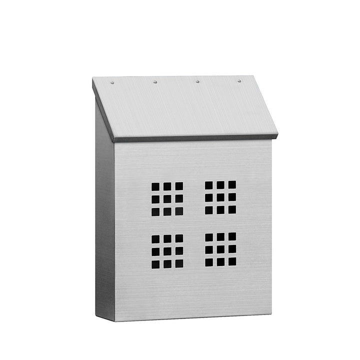 Salsbury Industries Decorative Vertical Style Stainless Steel Mailbox