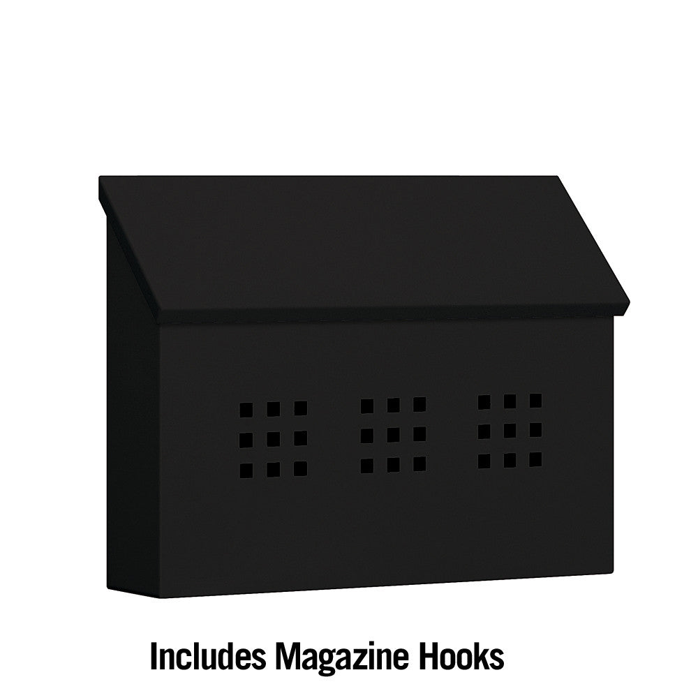 Decorative Horizontal Style Traditional Mailbox