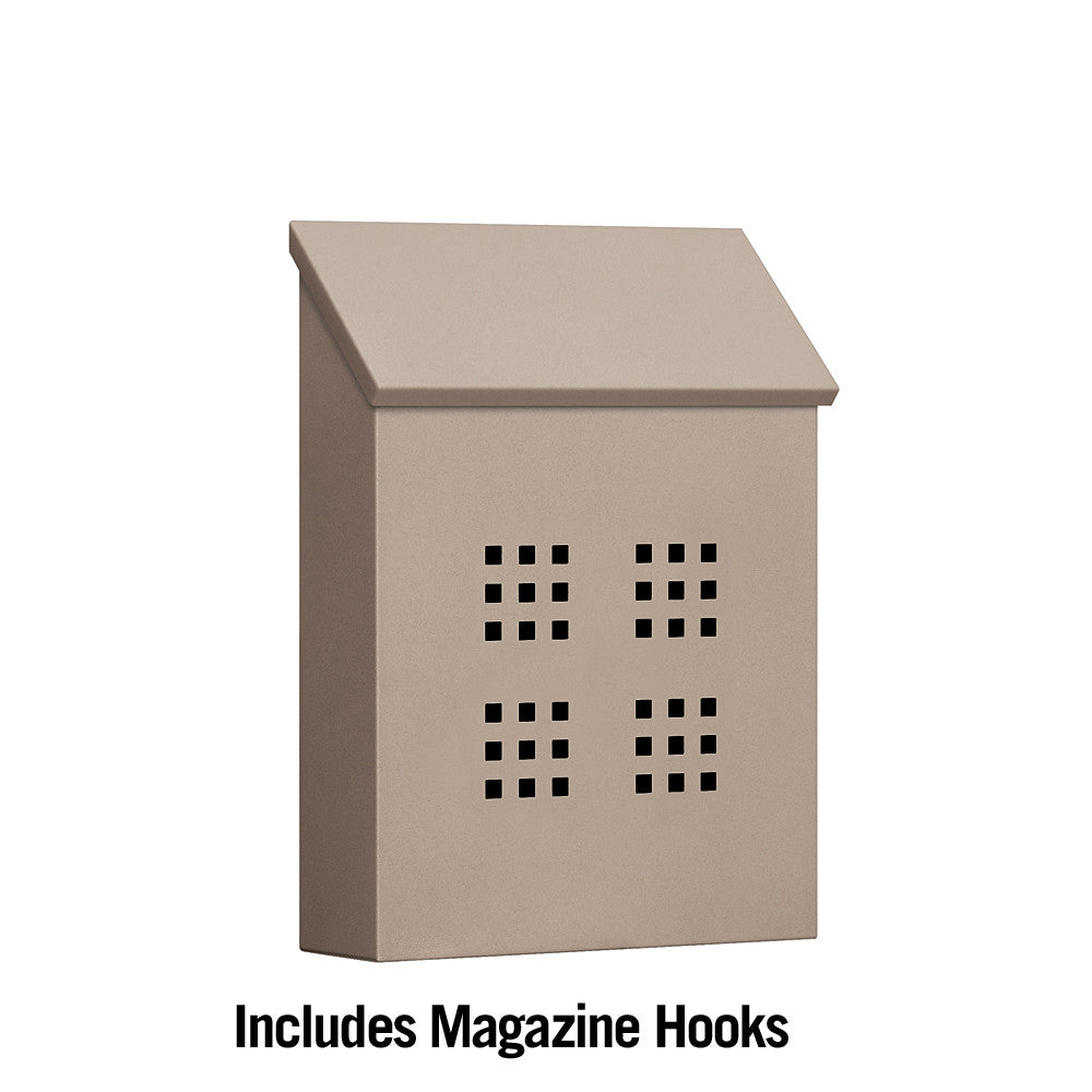 Salisbury Industries Decorative Vertical Style Traditional Mailbox