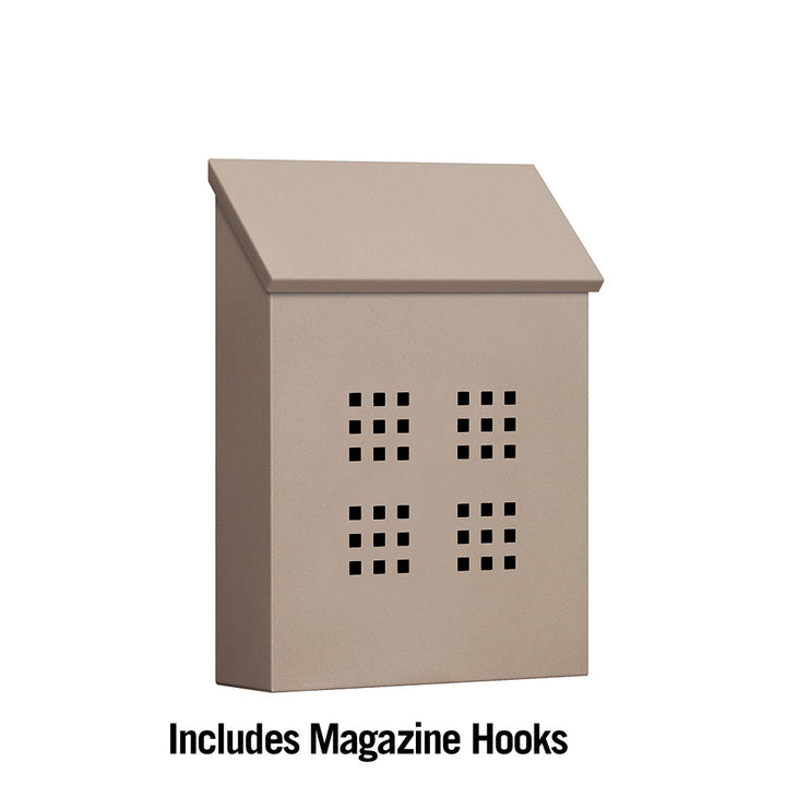 Salisbury Industries Decorative Vertical Style Traditional Mailbox