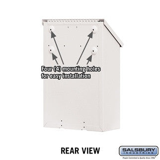 Salsbury Industries Decorative Vertical Style Traditional Mailbox