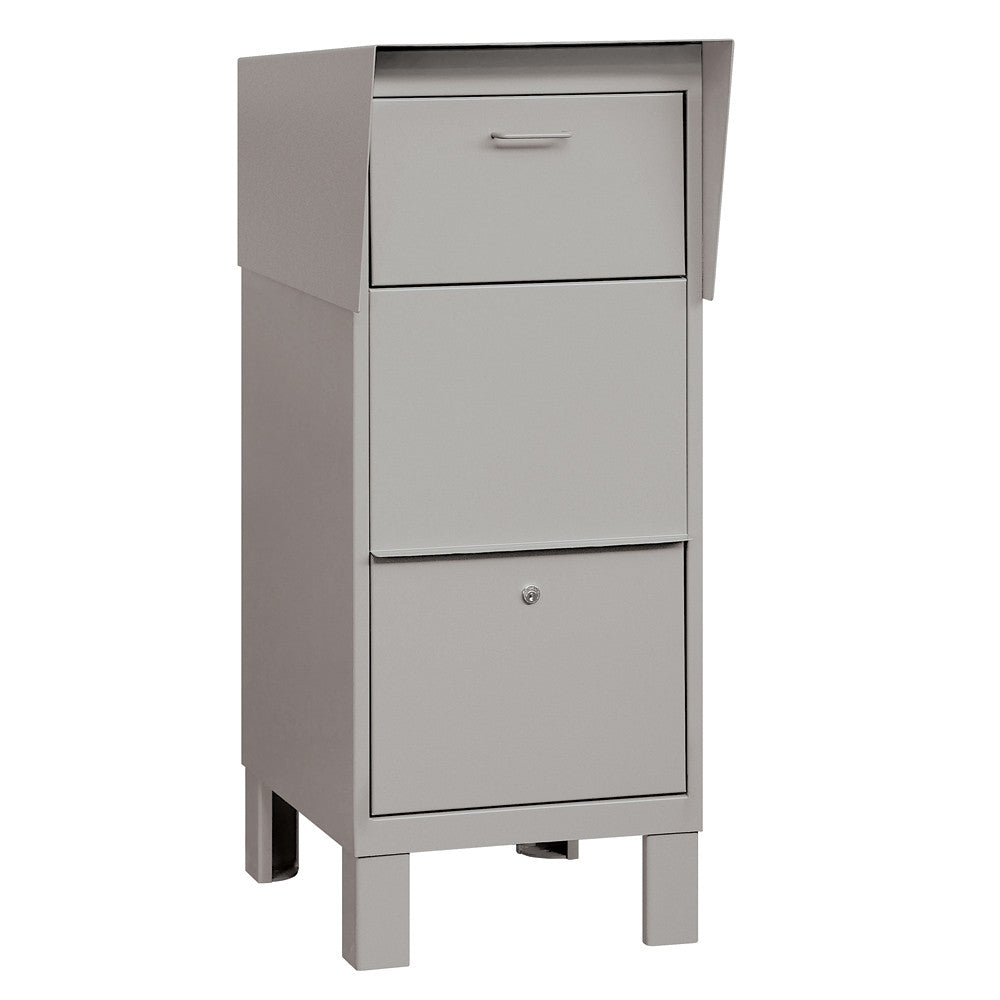 Salisbury Industries Gray Courier Box