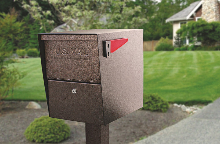 Mail Boss Package Master Curbside Locking Security Mailbox