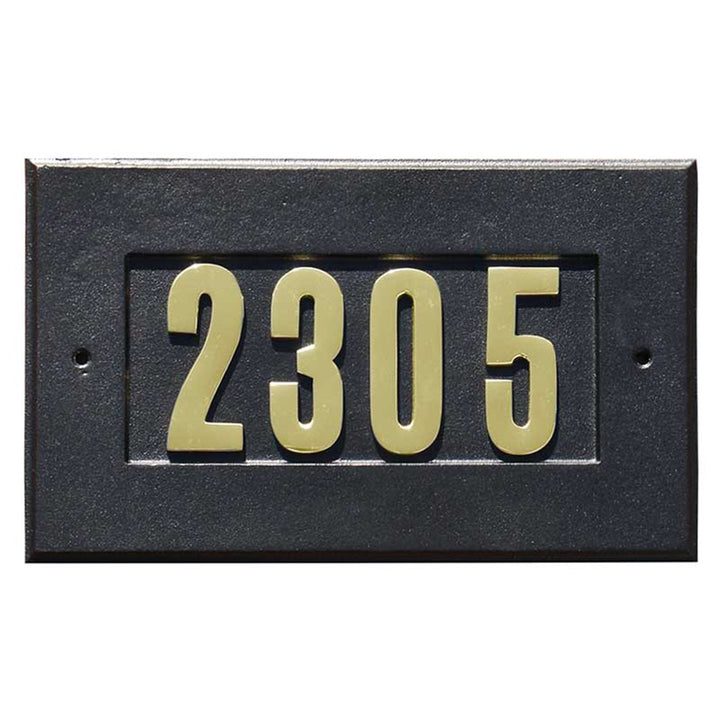 QualArc Manchester Custom Address Plaque