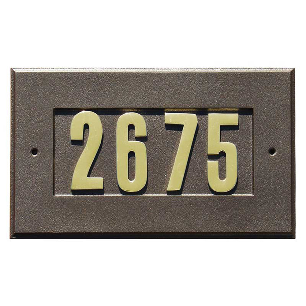 QualArc Manchester Custom Address Plaque