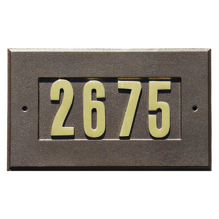 QualArc Manchester Custom Address Plaque