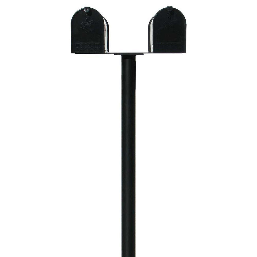 QualArc Hanford TWIN Mailbox Post System Cast Aluminum