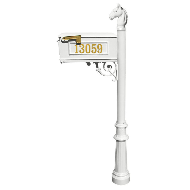 QualArc Lewiston Equine Mailbox Cast Aluminum