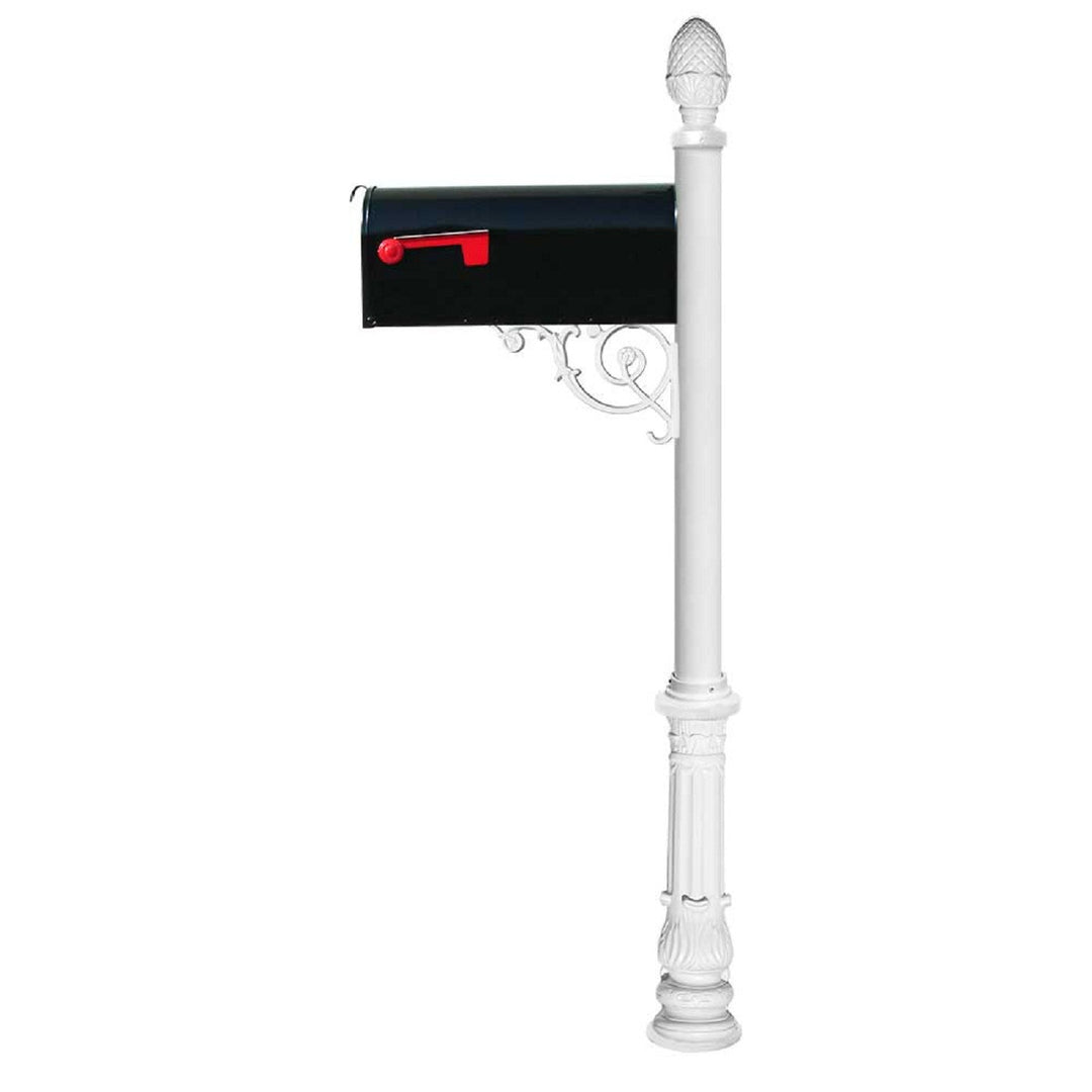 QualArc Lewiston Post E1 Economy Mailbox Cast Aluminum
