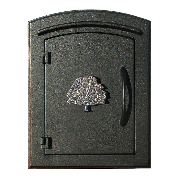 QualArc Manchester Non-Locking Column Mount Mailbox Cast Aluminum