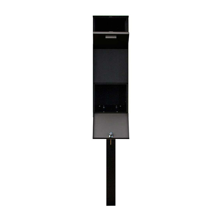 QualArc Vacation Locking Post Mount Mailbox and Post Combination