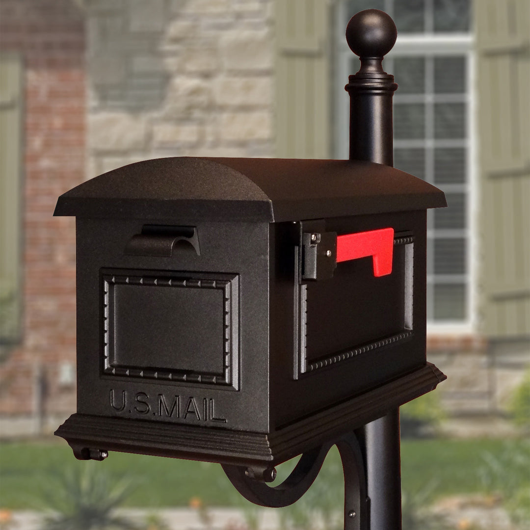 Special Lite Traditional Curbside Post Mount Mailbox; SCT-1010