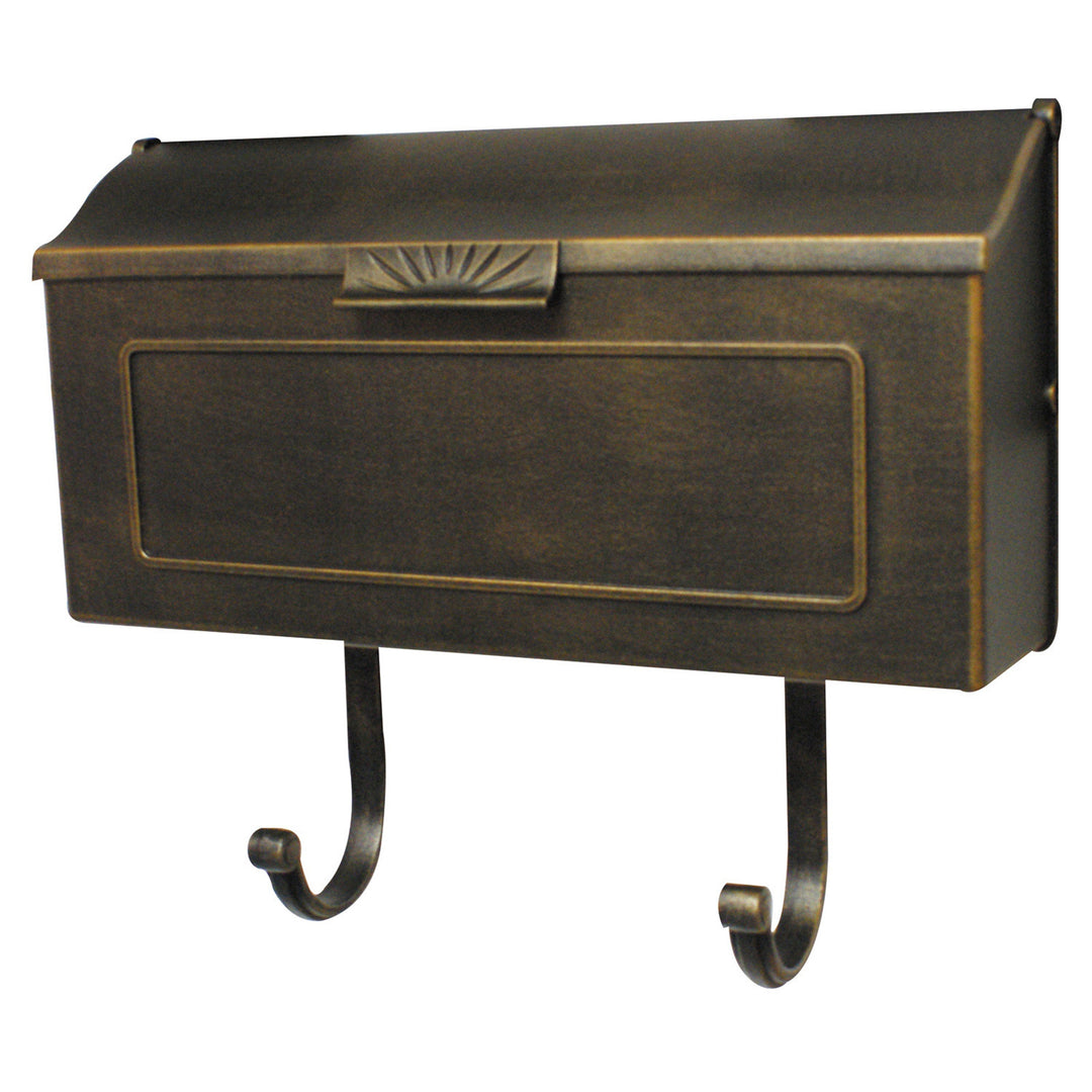 Special Lite Products Horizon Horizontal Wall Mount Townhouse Mailbox; SHH-1006