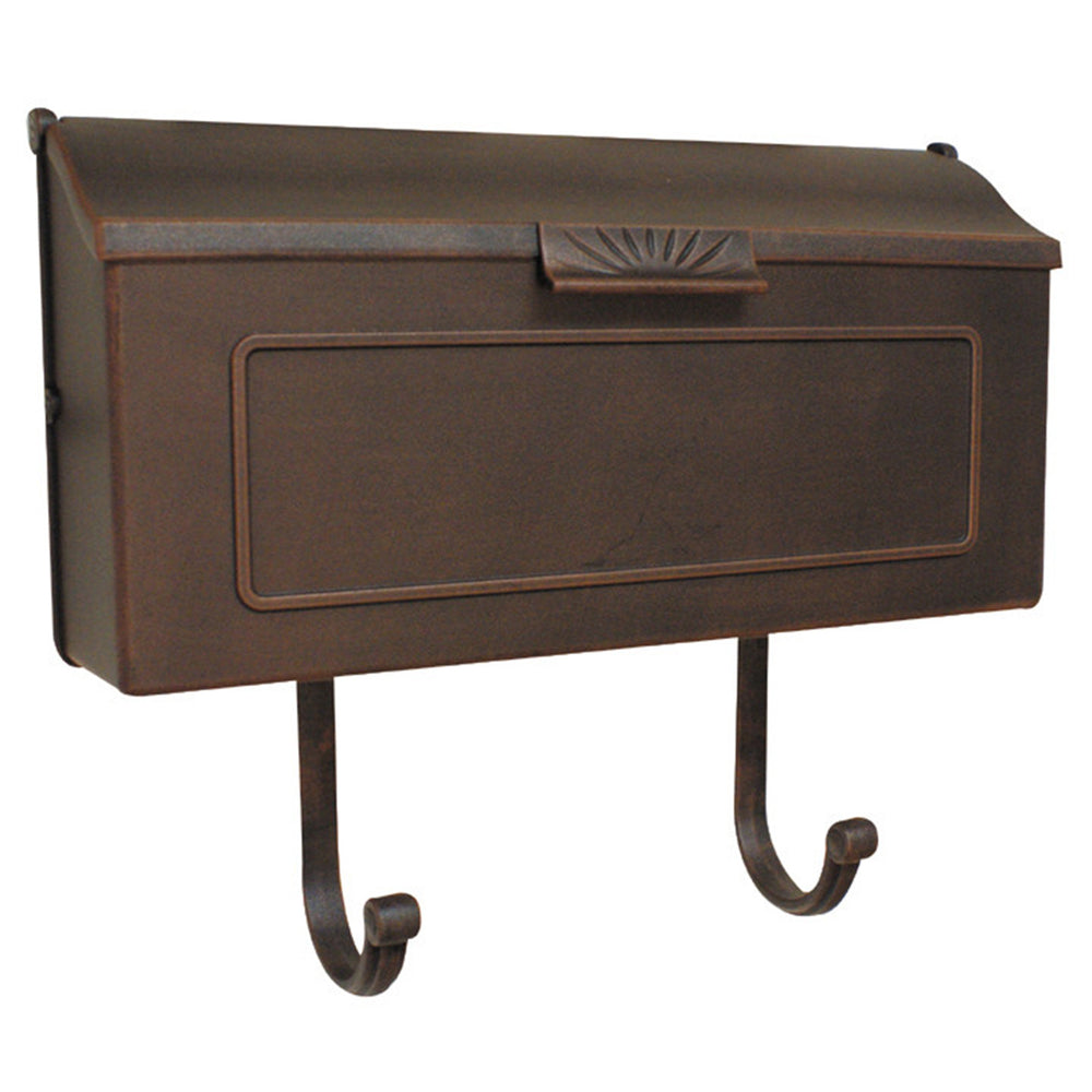 Special Lite Products Horizon Horizontal Wall Mount Townhouse Mailbox; SHH-1006