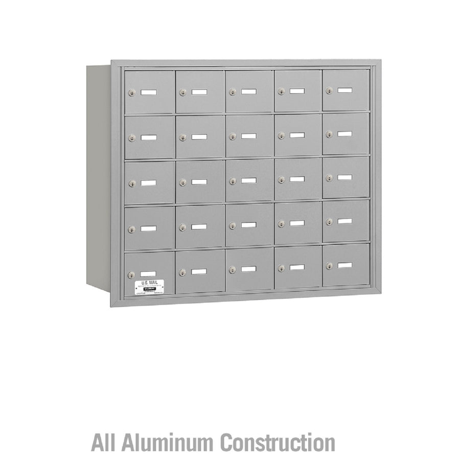 Salsbury Industries 4B+ Horizontal Mailbox 25 A Door Rear Loading USPS Access