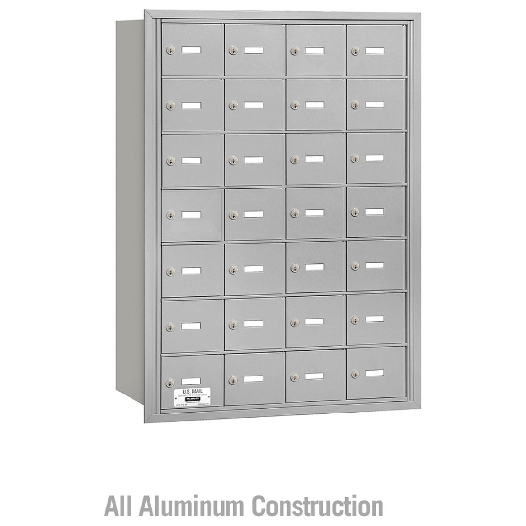 Salsbury Industries 4B+ Horizontal Mailbox 28 A Door Rear Loading USPS Access