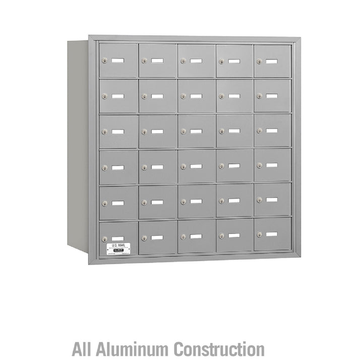 Salsbury Industries 4B+ Horizontal Mailbox 30 A Door Rear Loading USPS Access