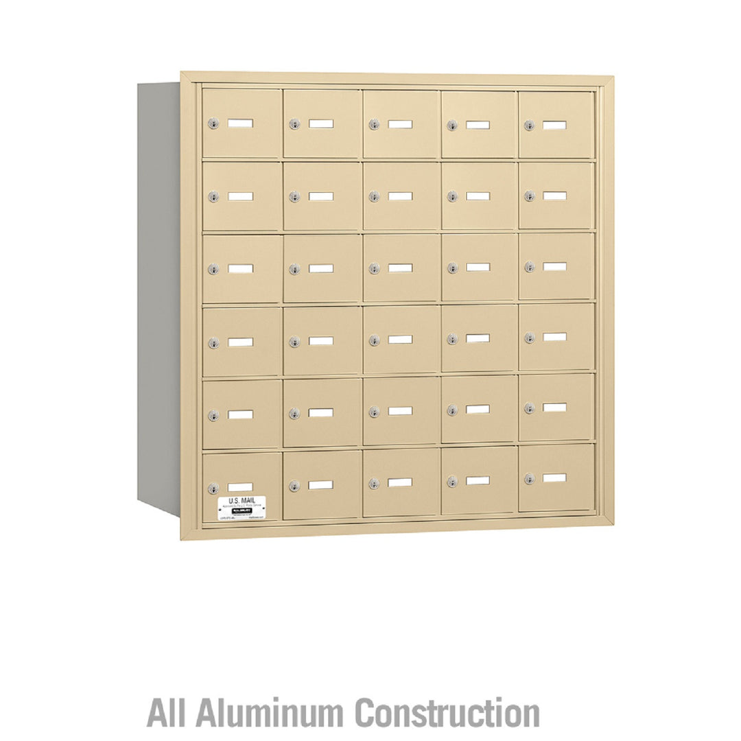 Salsbury Industries 4B+ Horizontal Mailbox 30 A Door Rear Loading USPS Access