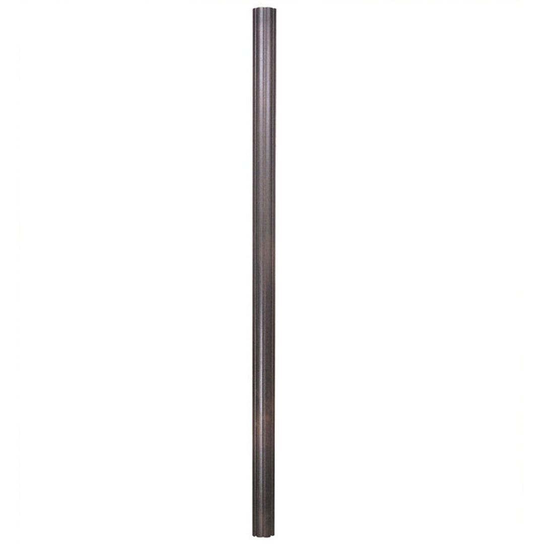 Special Lite Products 7' Fluted Aluminum Direct Burial Post