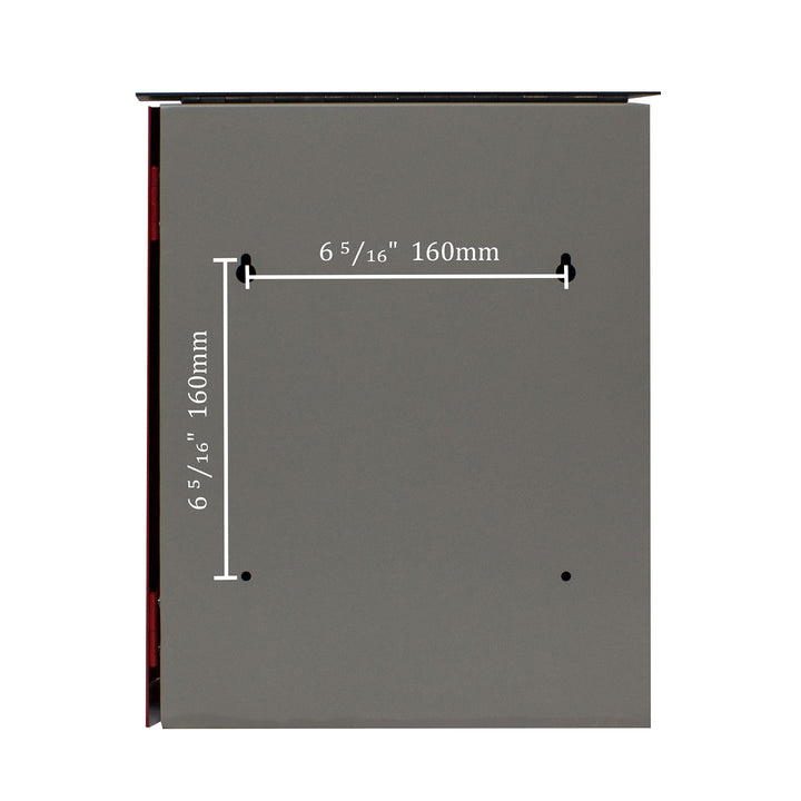 QualArc Winfield Vista Locking Wall Mount Mailbox