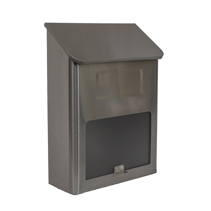 QualArc Winfield Metros Wall Mount Mailbox Stainless Steel