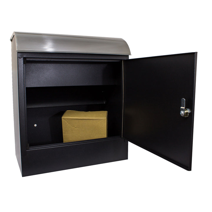 QualArc Selma Locking Wall Mounted Mail & Parcel Box