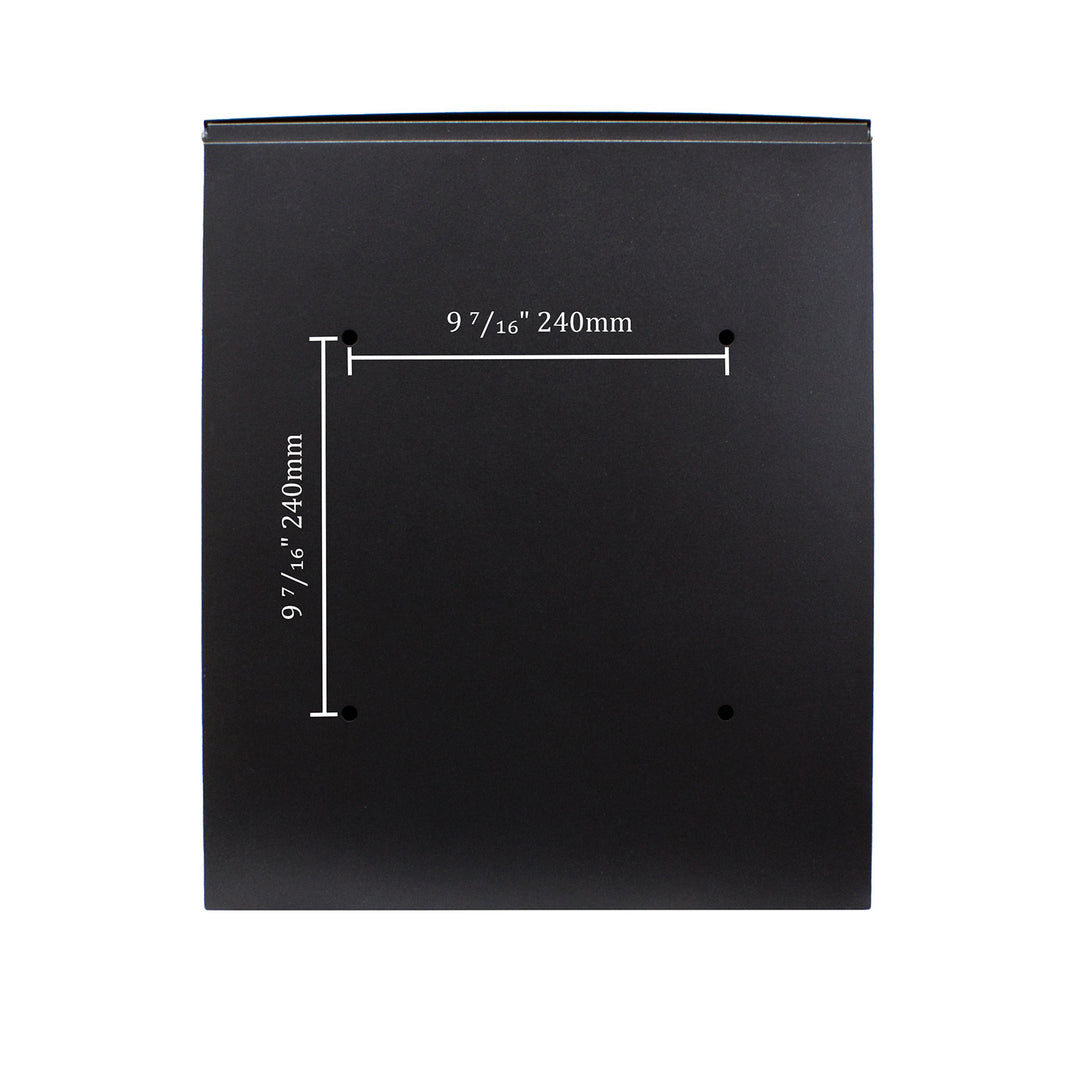 QualArc Selma Locking Wall Mounted Mail & Parcel Box