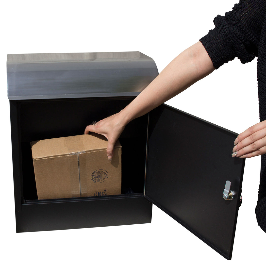 QualArc Selma Locking Wall Mounted Mail & Parcel Box