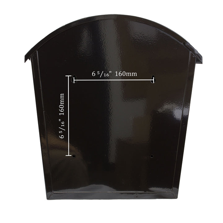 QualArc Ridgeline Locking Wall Mounted Mailbox