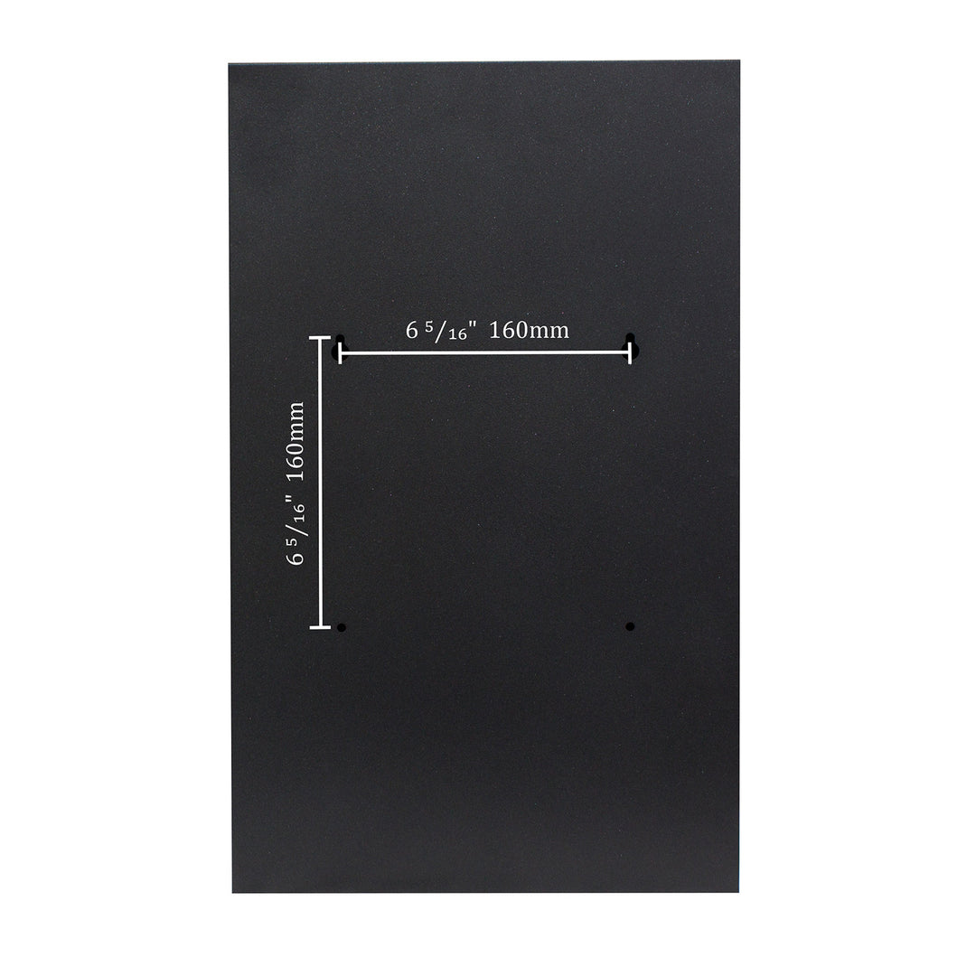 QualArc Winfield Verse Wall Mount Locking Mailbox Stainless