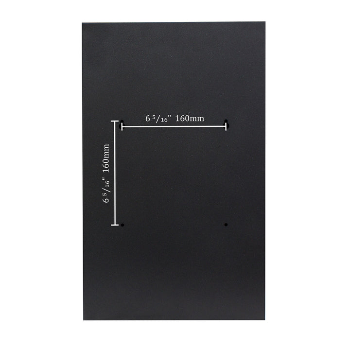 QualArc Winfield Verse Wall Mount Locking Mailbox Stainless
