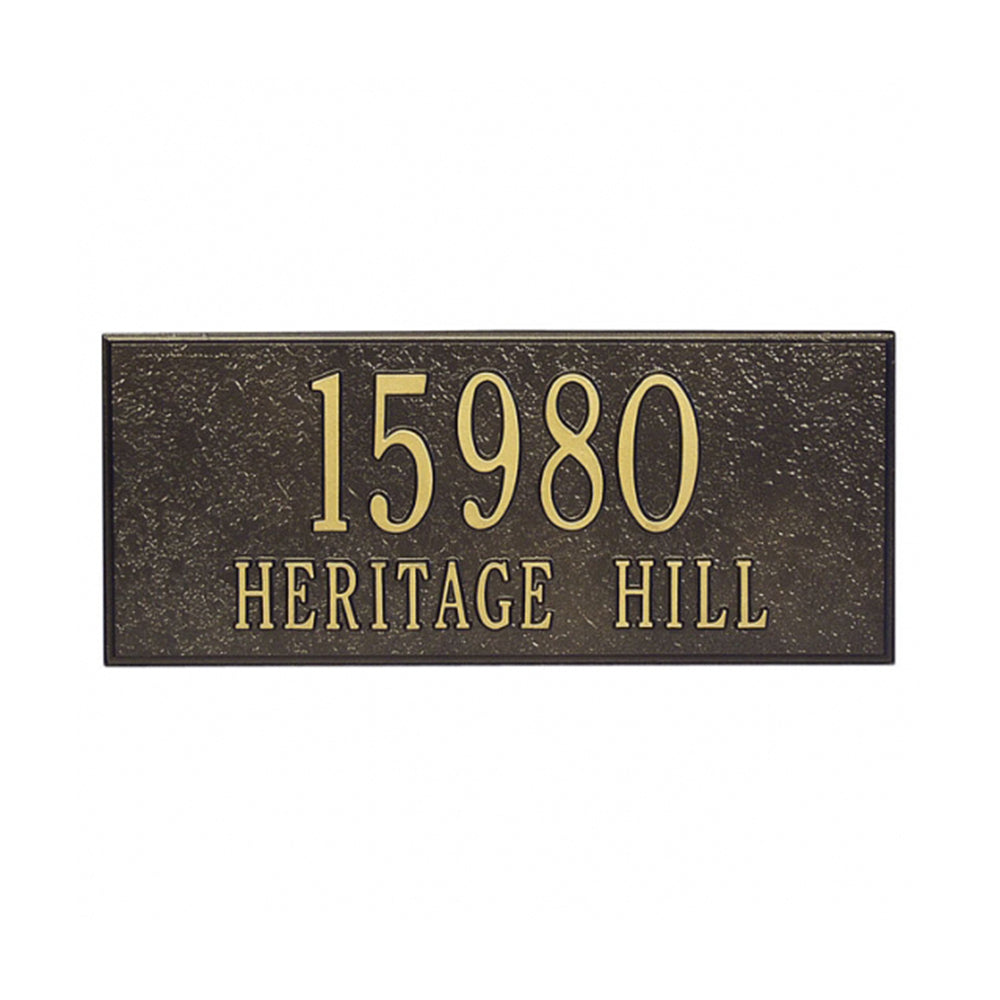 Whitehall Side Plaque for Post Mount Mailbox