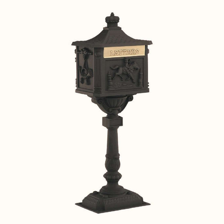 Amco Victorian Pedestal Locking Mailbox