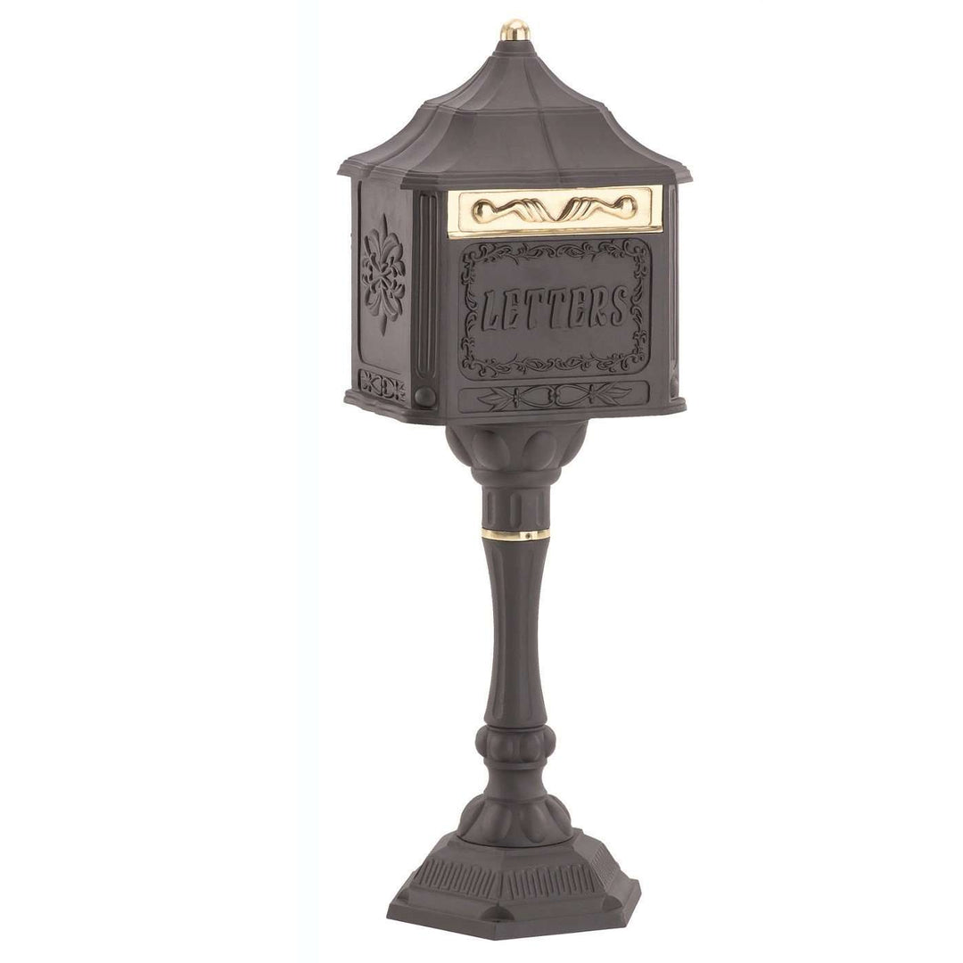 Amco Colonial Pedestal Locking Mailbox