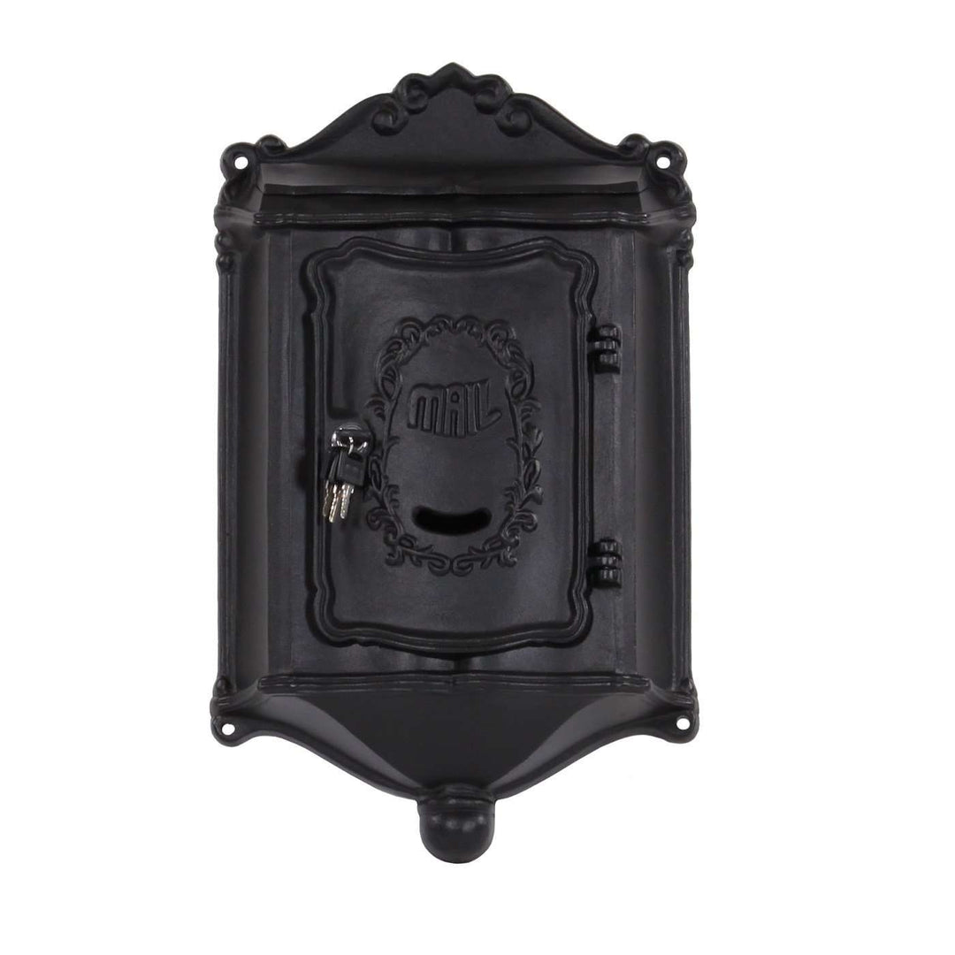 Amco Decorative Colonial Locking Wall Mount Mailbox