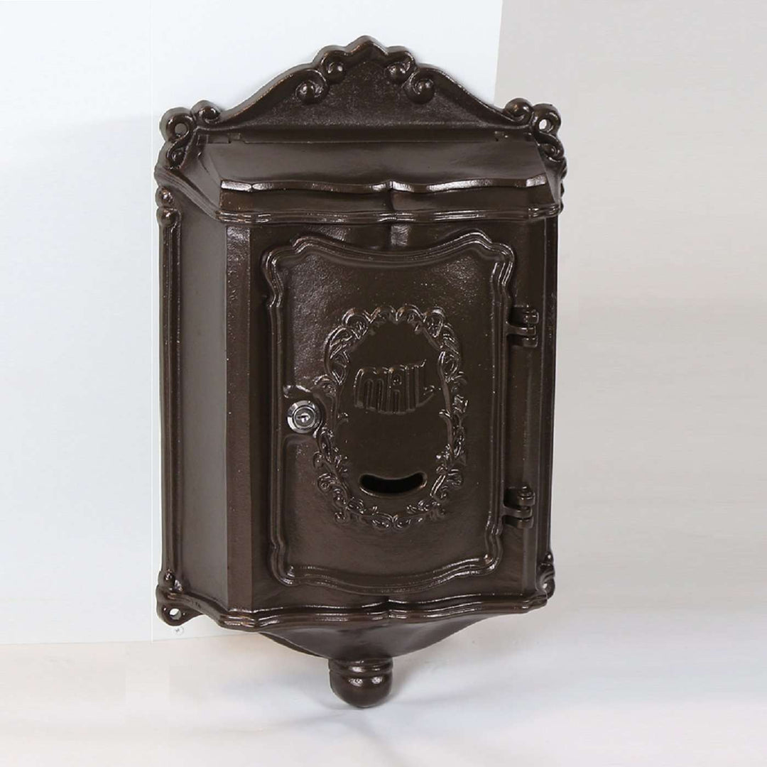 Amco Decorative Colonial Locking Wall Mount Mailbox