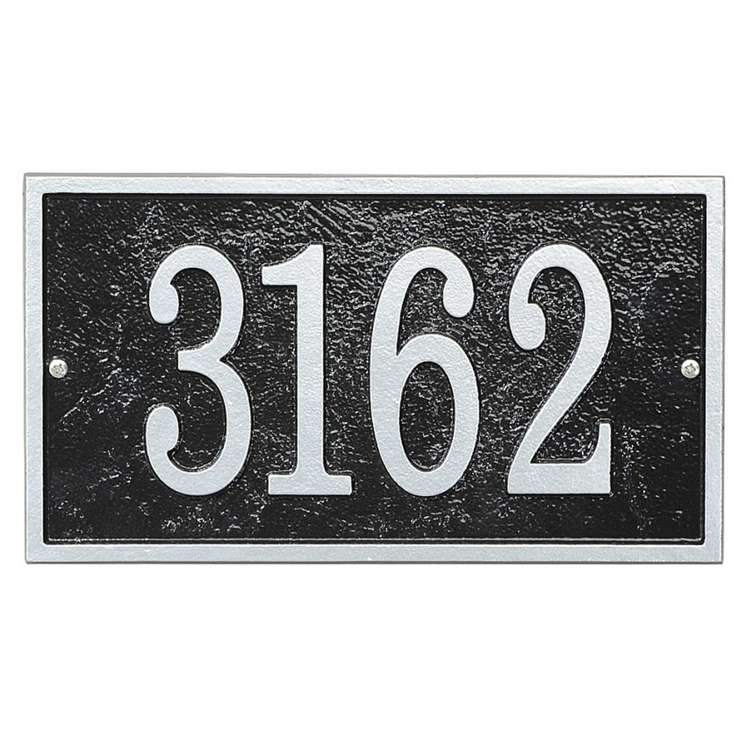Whitehall Fast & Easy Rectangle House Numbers Address Plaque