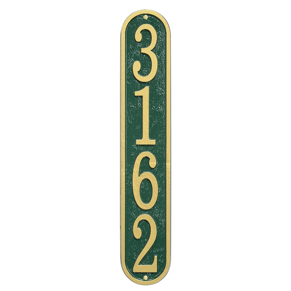 Whitehall Fast & Easy Vertical House Numbers Address Plaque