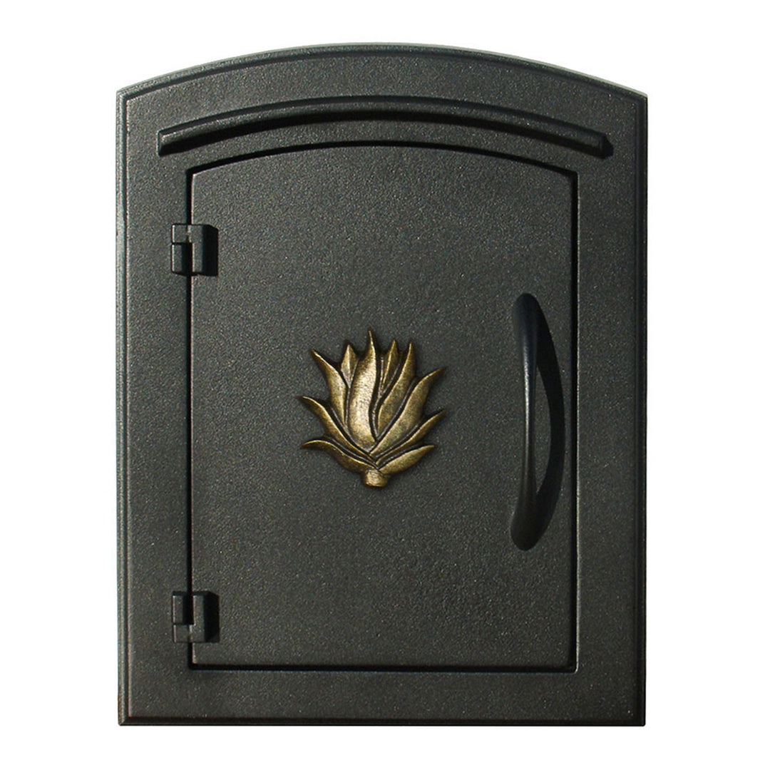 QualArc Manchester Column Mounted Mailbox Agave; MAN-1406