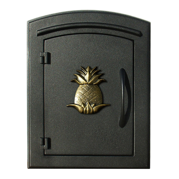QualArc Manchester Column Mounted Mailbox Pineapple; MAN-1405