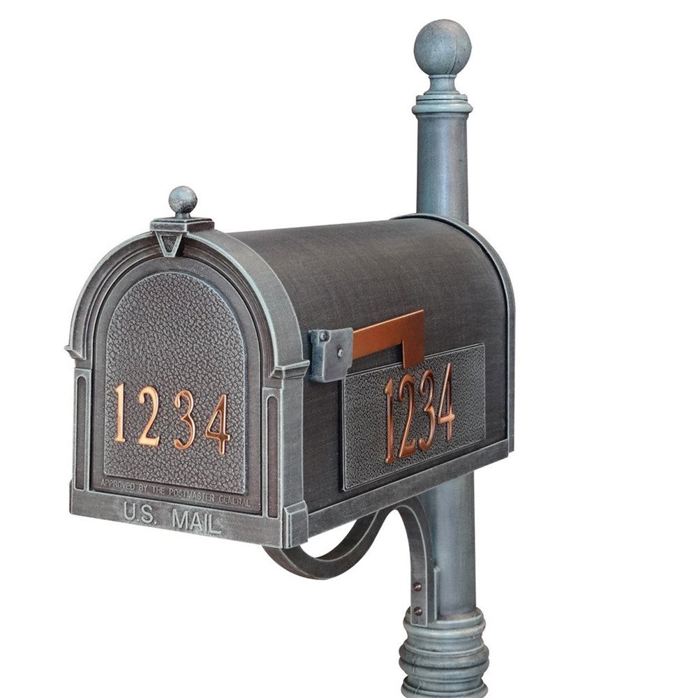 Special Lite Custom Mailbox in Verde Green