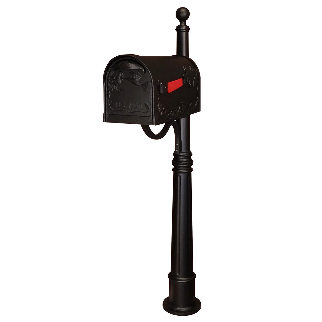 Special Lite Hummingbird Curbside Mailbox with Ashland Mailbox Post; SCB-1005_SPK600