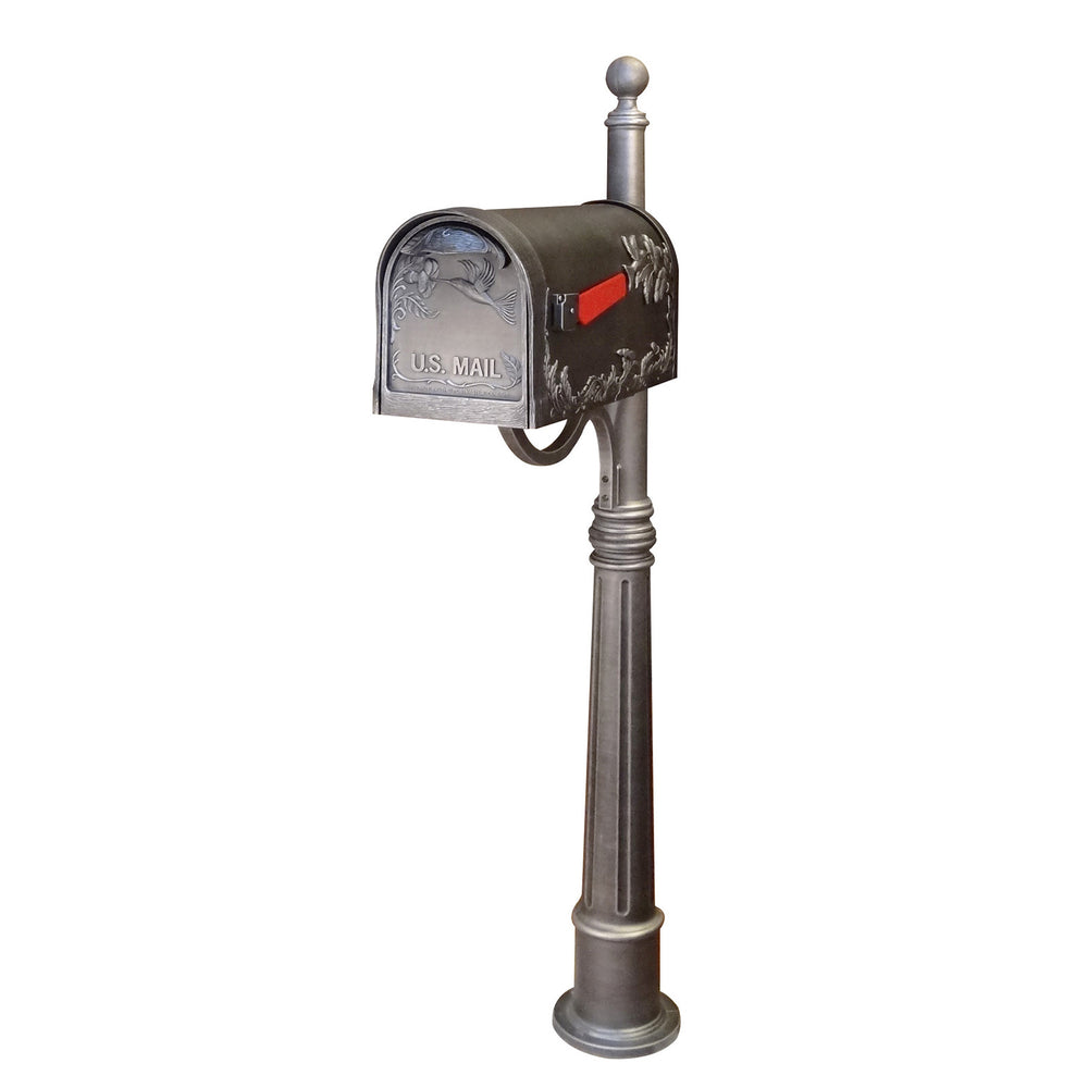 Special Lite Hummingbird Curbside Mailbox with Ashland Mailbox Post; SCB-1005_SPK600